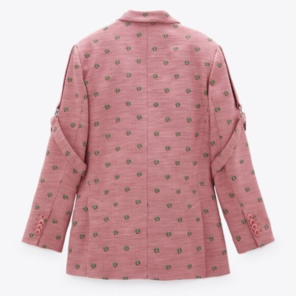 NWT SPECIAL EDITION CFDA/Vogue Embroidered Blazer - Picture 3 of 9